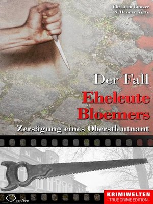 cover image of Der Fall Eheleute Bloemers